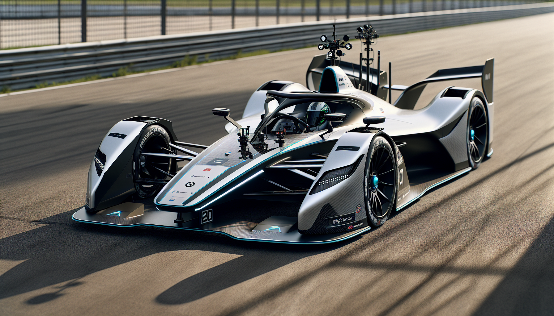 Roborace autonomous electric race car